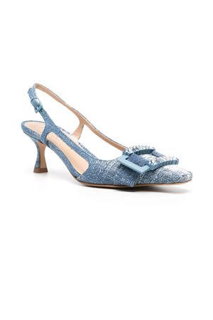 Atena indigo blue denim pumps ROBERTO FESTA | ATENABLU